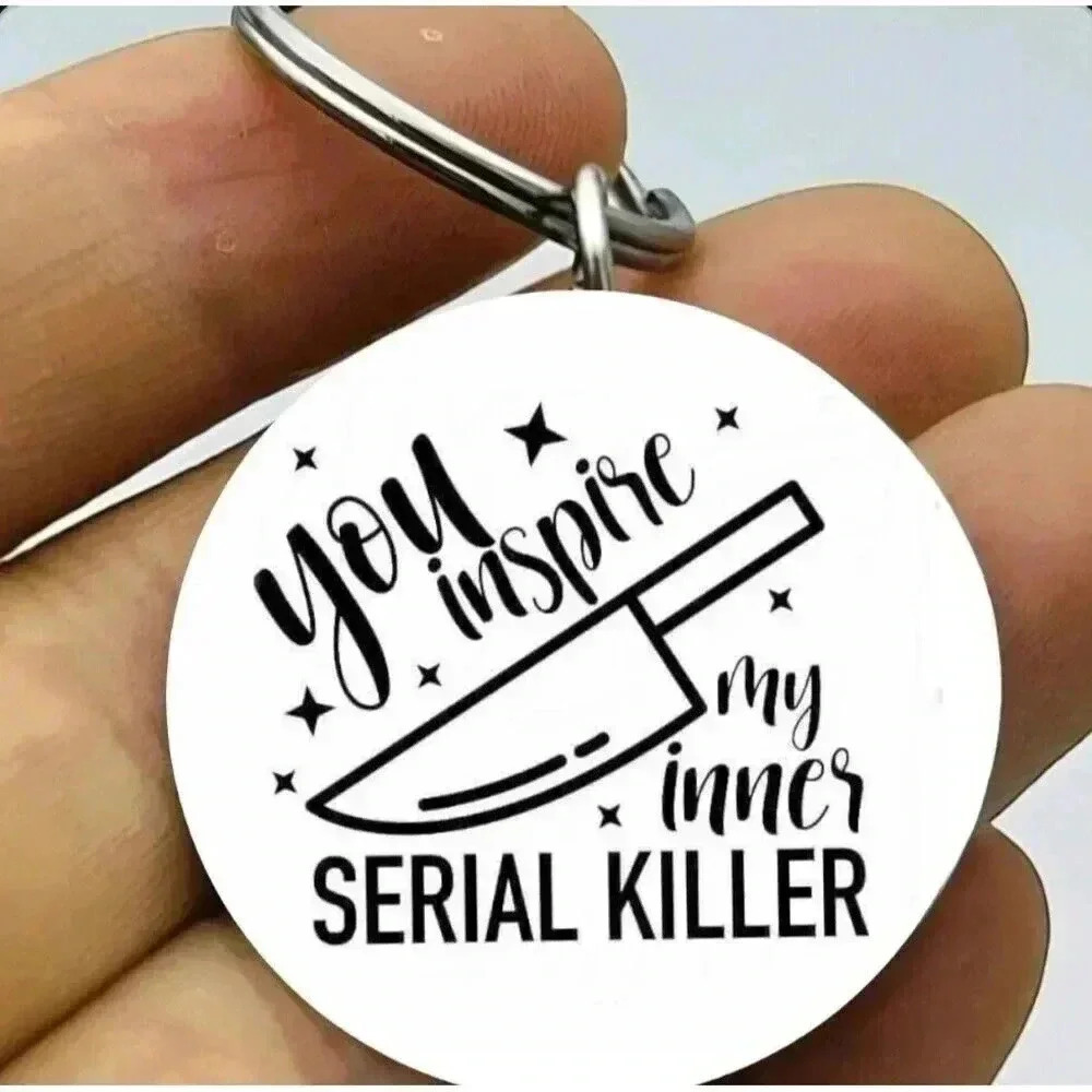 Your Inspired Me Inner Series Killer Hot Horror Art Keychain